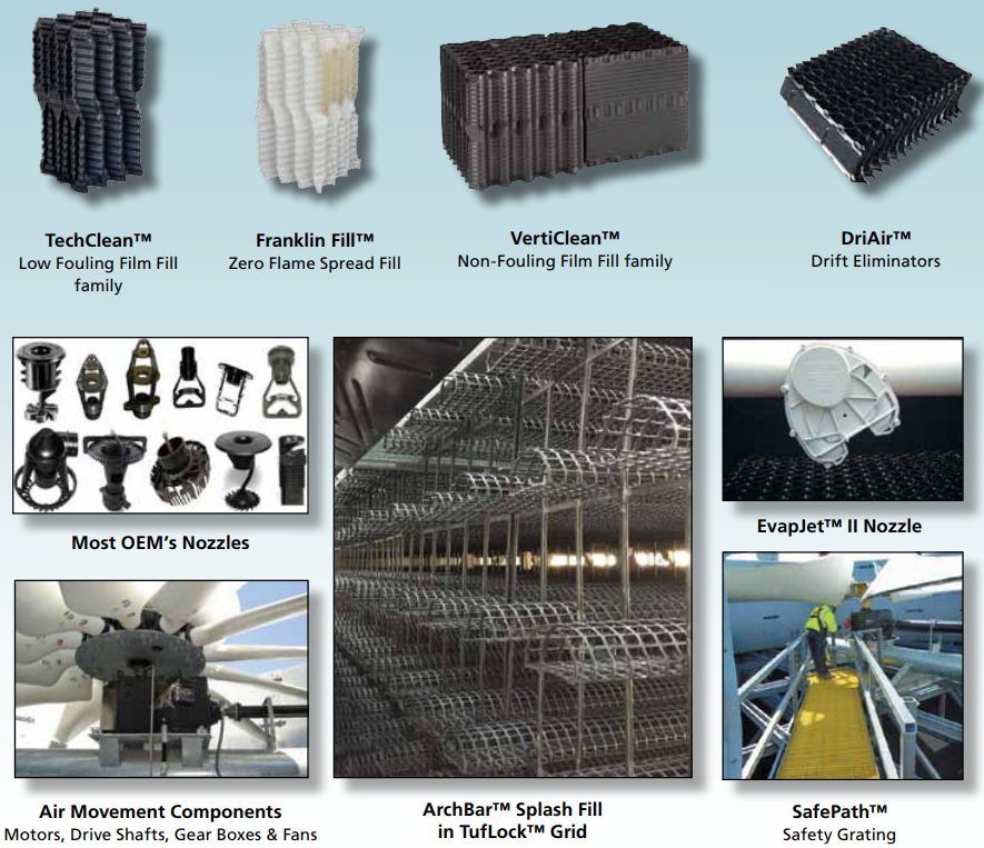 Evapco Cooling Tower Parts
